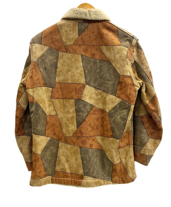 リー Lee ヴィンテージ Vintage パッチワーク ボアジャケット  ジャケット ブラウン パッチワーク柄 101MT-4610