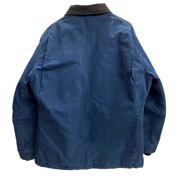 【曜日割引対象外】 カーハート Carhartt 00's トラディショナルコート USA製 ジャケット ネイビー 201MT-4709 VB