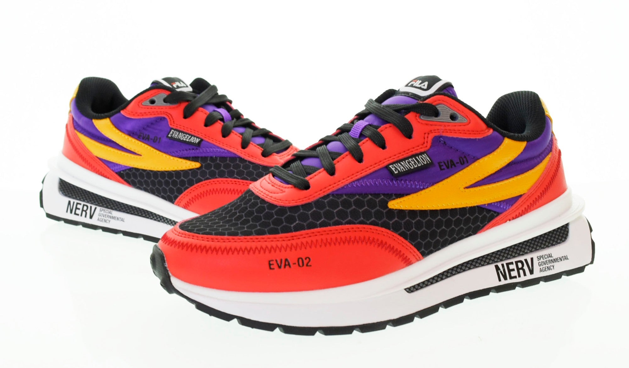 フィラ FILA FILA RENNO x EVANGELION エヴァンゲリオン スニーカー 限定 コラボ USS21092-028 メンズ靴  スニーカー マルチカラー 25cm 103S-377 | 古着通販のドンドンサガール