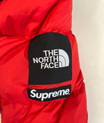 シュプリーム SUPREME 24AW ×THE NORTH FACE NUPTSE JACKET ノースフェイス ヌプシ ダウンジャケット 赤 ND52402I ジャケット レッド Mサイズ 101MT-4413