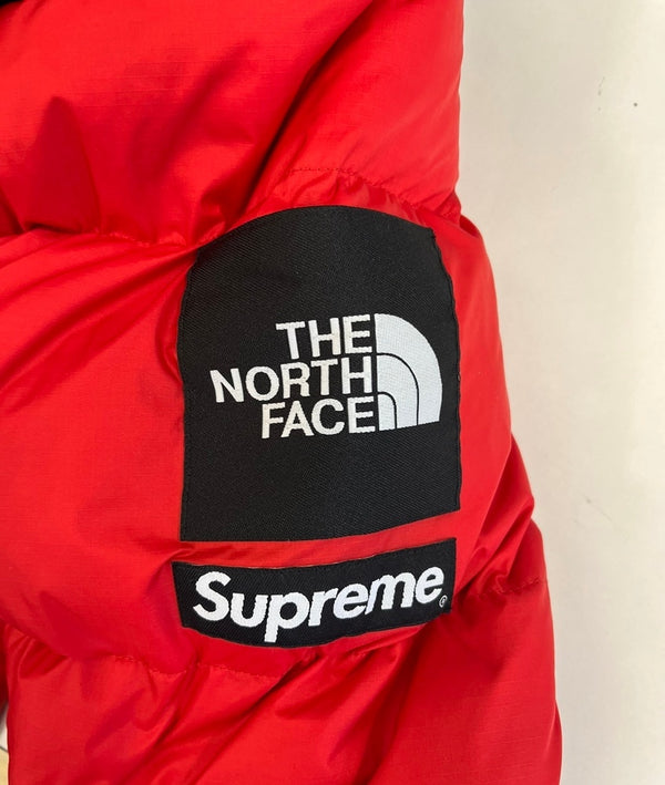 シュプリーム SUPREME 24AW ×THE NORTH FACE NUPTSE JACKET ノースフェイス ヌプシ ダウンジャケット 赤 ND52402I ジャケット レッド Mサイズ 101MT-4413