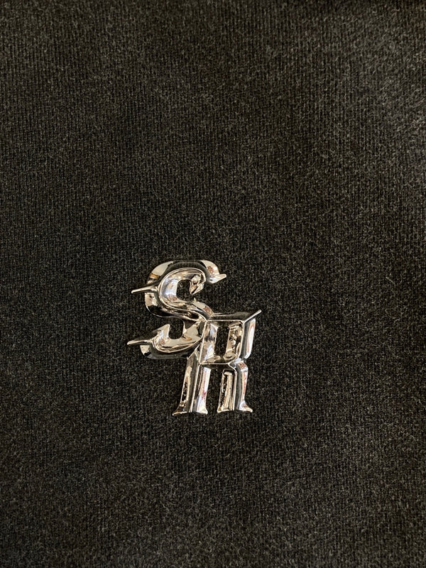 サプライヤー SUPPLIER Switching Pierced Zip Hoodie スイッチング ピアス ジップアップ フーディ パーカー  XL パーカ グレー LLサイズ 101MT-3962