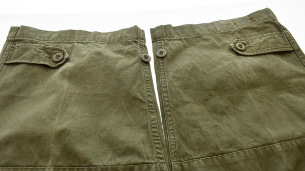 ミリタリーアイテム military FRENCH ARMY フランス軍 M47 CARGO PANTS ヘリンボーン カーゴパンツ カーキ 11 103MB-277