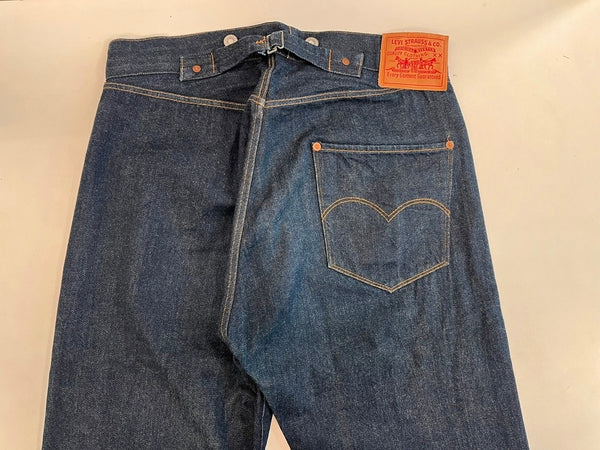 リーバイス Levi's 125周年モデル 501 1st 復刻  ボタン裏555 バレンシア シンチバック アメリカ製 125-0024 デニム ネイビー W33×L36 101MB-716