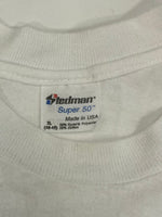 ヴィンテージ vintage 80's 80年代 Stedman Budweiser TEAM CLYDESDALES バドワイザー ビール 企業モノ 馬 MADE IN USA アメリカ製 XL Tシャツ ホワイト LLサイズ 101MT-4895