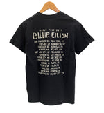 US US古着 Billie Eilish ビリー・アイリッシュ When We All Fall Asleep, Where Do We Go? オフィシャル Tシャツ ブラック Sサイズ 101MT-4692