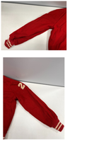 ヴィンテージ vintage 50's～60's 50～60年代 ウールスタジャン ヴァーシティジャケット アワード レターマン ワッペン レザーパイピング ラグランスリーブ ジャケット レッド 101MT-5331