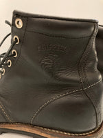 チペワ CHIPPEWA 6" BLACK MOCC RETRO BOOTS 6インチ ワークブーツ レザーブーツ 25061 メンズ靴 ブーツ ワーク ブラック 8 1/2 E 101-shoes1765