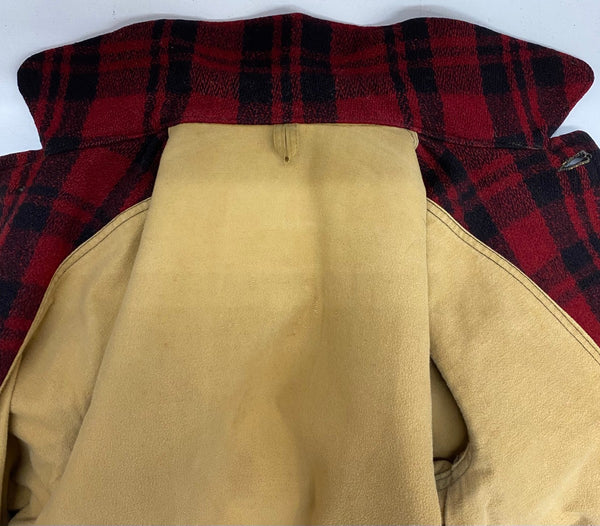 【曜日割引対象外】 ヴィンテージ vintage 50's RED HEAD レッドヘッド ウール マッキーノジャケット ジャケット レッド 201MT-4761 VB