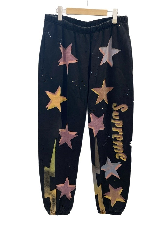 シュプリーム SUPREME Gonz Stars Sweatpant Black 21SS ゴンズスターズ スウェットパンツ 黒 ボトムスその他  総柄 ブラック Lサイズ 101MB-473 | 古着通販のドンドンサガール