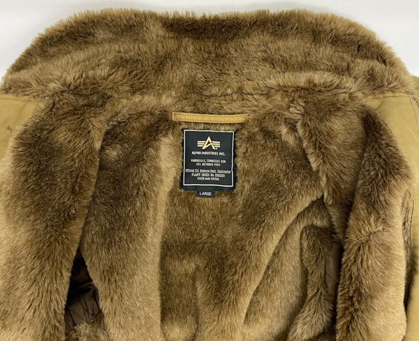 【曜日割引対象外】 アルファインダストリーズ ALPHA INDUSTRIES N-1 デッキジャケット ジャケット カーキ Lサイズ 201MT-4643 VB