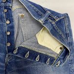 【曜日割引対象外】 ウエアハウス WAREHOUSE 1001XX GENUS デニムパンツ W32 デニム ブルー 201MB-1121 VB