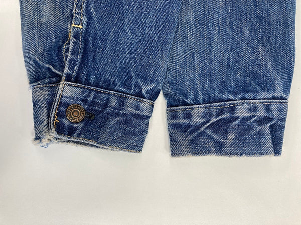 【曜日割引対象外】リーバイス Levi's 3rd ヴィンテージ Vintage 557 ボタン裏O ビッグE デニムジャケット Gジャン ジャケット ブルー 101MT-3338