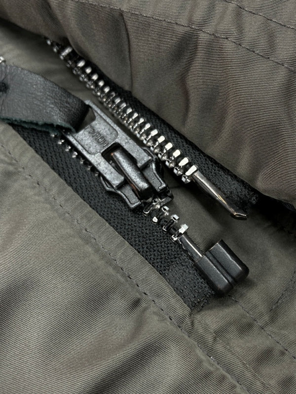 スピワック SPIEWAK Golden Fleece N-3B FLIGHT JACKET フライト ジャケット ミリタリー ジップアップ ファー USA製 アウター 緑 1N3BFC サイズ 38 ジャケット 無地 カーキ 104MT-1868