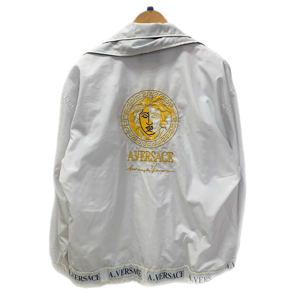 ヴェルサーチェ VERSACE ベスト付きジャケット ジャージ ホワイト 201MT-4169