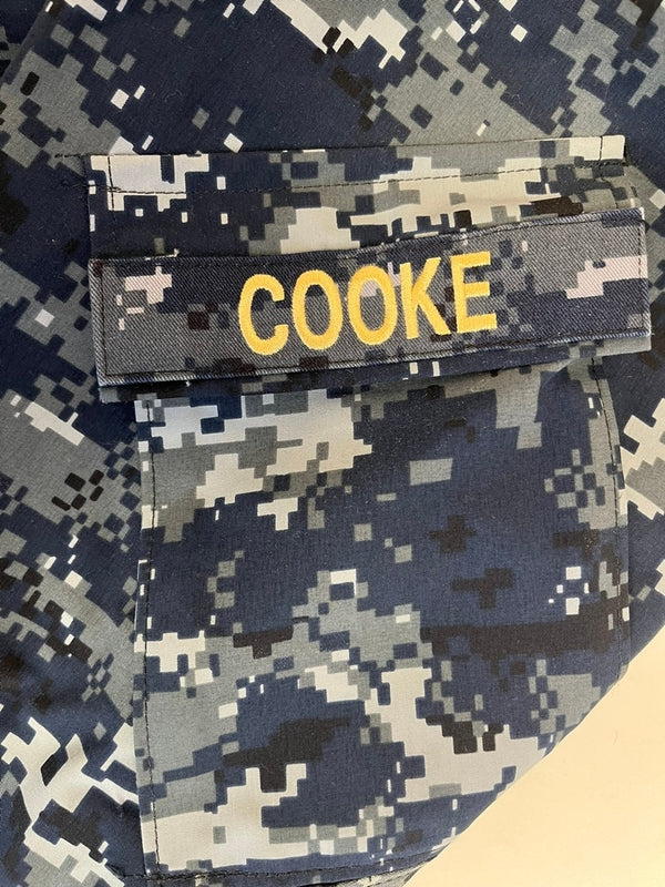 ミリタリー military PARKA WORKING US.NAVY デジカモ カモフラ 迷彩 ゴアテックスパーカー GORE-TEXパーカー  Large-Regular ジャケット ネイビー 101MT-4983