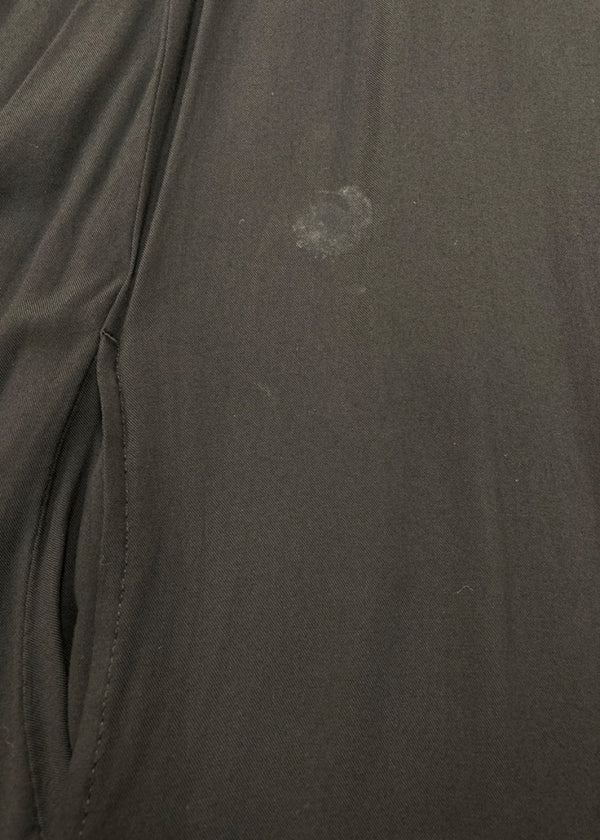 ワイズ Y's 山本耀司 ロング シャツワンピース LONG SHIRT ONE-PIECE スタントカラー オープンカラー 2way BLACK 黒 YQ-D12-207 ワンピース 無地 ブラック SIZE2 104LT-100