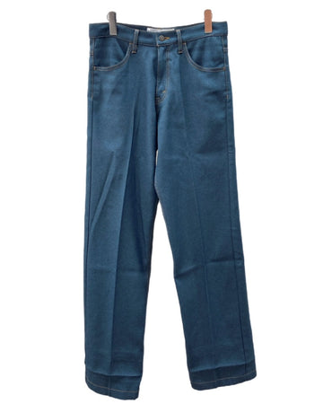 ダイリク DAIRIKU 24AW Flasher Pressed Pants フラッシャー プレスド パンツ ジップフライ パッチ レギュラー ズボン 青 ロゴ 21AW P-4 スラックス ブルー サイズ 29 104MB-158