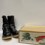 【曜日割引対象外】 レッドウィング RED WING Engineer Boots クロンダイク 茶芯 Vibramソールカスタム 9268 メンズ靴 ブーツ エンジニア ブラック 26.5cmサイズ 201-shoes1588 VB