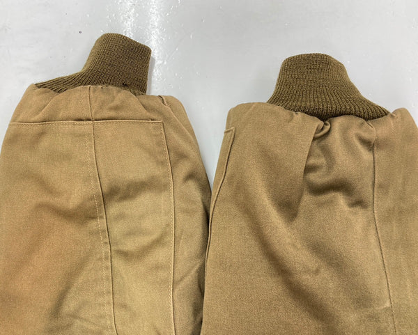 バズリクソンズ BUZZ RICKSON'S B-9 Flight Jacket フライトジャケット ミリタリー ダウン キルティング フェード M品番 M13791 サイズ 40 ジャケット 無地 カーキ 104MT-1036