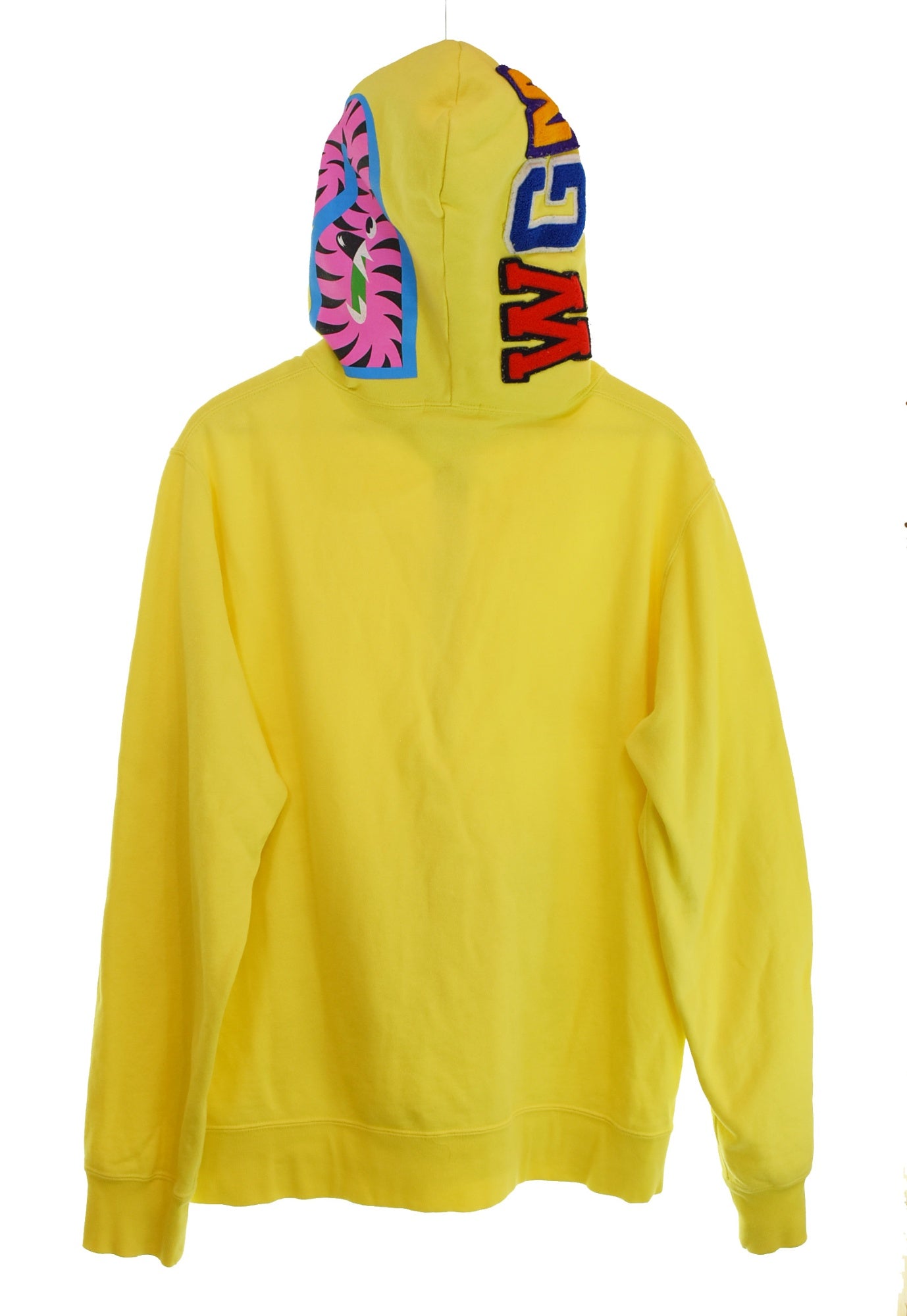 アベイシングエイプ A BATHING APE 2010 NEON Shark Full Zip Hoodie