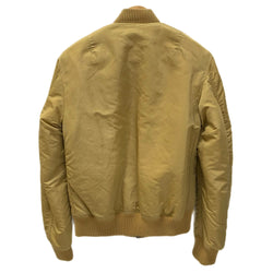 アルファ インダストリーズ ALPHA INDUSTRIES MA-1 フライトジャケット 8415-633-9617 ジャケット ベージュ Sサイズ 201MT-4887