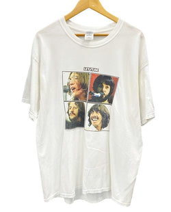 バンドTシャツ BAND-T 90s 90's BEATLES LET IT BE ビートルズ 白 半袖 Vintage  XL Tシャツ プリント ホワイト 101MT-2506