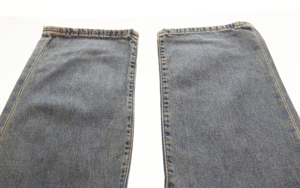 ダブルアールエル RRL 90s ストレートデニムパンツ TALONジッパー デニム ブルー 103MB-441