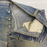 【曜日割引対象外】 リーバイス Levi's 70's 501 66後期 USA製 6刻印 デニム ブルー W36サイズ 201MB-1182 VB