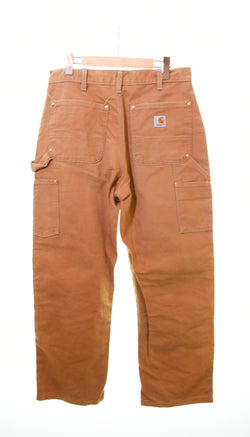 カーハート CarHartt  ペインターパンツ 茶 ボトムスその他 ロゴ ブラウン 32 103MB-97