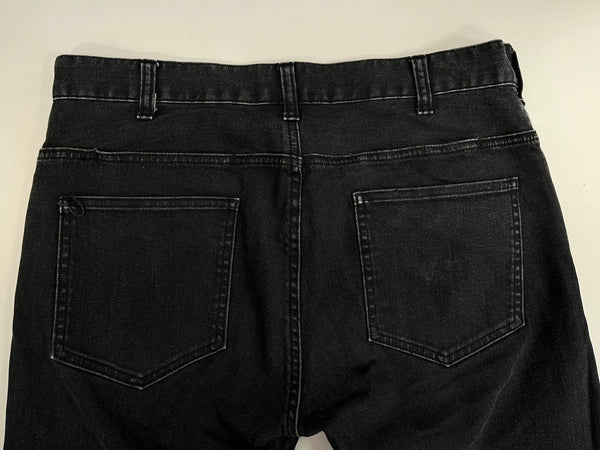 アンダーカバー UNDERCOVER ウエスト切替ストレッチスリムパンツ 黒 ブラックデニム ジーンズ UCT4503 デニム ブラック サイズ4 101MB-572