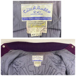 【曜日割引対象外】 ヴィンテージ vintage 80's CATCH BALL スタジアムジャケット スタジャン USA製 ジャケット パープル 42サイズ 201MT-4604 VB