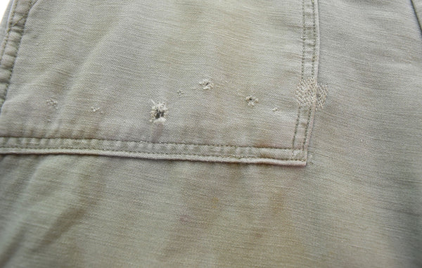 ミリタリー military 60s ベイカーパンツ アメリカ軍 USARMY WALDESジッパー 100-68-C-1849 ボトムスその他 カーキ 34×31 103MB-458