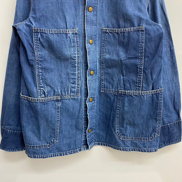 【曜日割引対象外】 ヴィンテージ vintage 40~50's WHITEFIELD DENIM COVERALL ジャケット ブルー 201MT-3552 VB