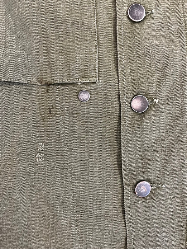 ミリタリー military ヴィンテージ Vintage 40s US ARMY M-43 M43 フィールドジャケット HBT 38R ジャケット カーキ 101MT-4878