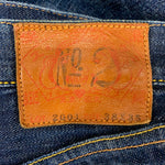 エヴィス EVISU デニム ブルー 38X35サイズ 201MB-1024