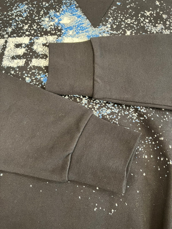 ヴィヴィアン・ウエストウッド Vivienne Westwood Vivienne Westwood MAN ミルキーウェイ プリント スウェット 黒 MD.GU0115 スウェット ブラック Mサイズ 101MT-5169