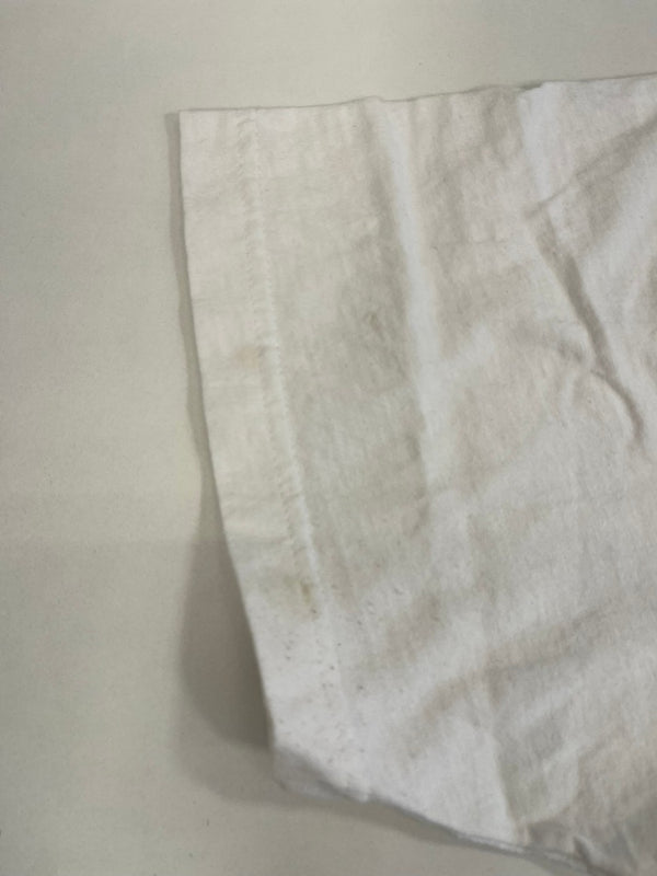 パタゴニア PATAGONIA 90s Vintage ヴィンテージ  USA製 カヤック柄 プリントTシャツ 半袖カットソー 白 XL Tシャツ ホワイト LLサイズ 101MT-4702