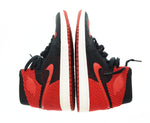 ナイキ NIKE Air Jordan 1 Retro High Flyknit "Bred" エアジョーダン1 レトロ ハイ フライニット ブレッド 919704-001 メンズ靴 スニーカー レッド 28cm 103S-884