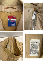 ヴィンテージ vintage 70's 70年代 Varsity by Catalina カタリナ バーシティージャケット ダービージャケット カップショルダー 46 ジャケット ベージュ 101MT-4789