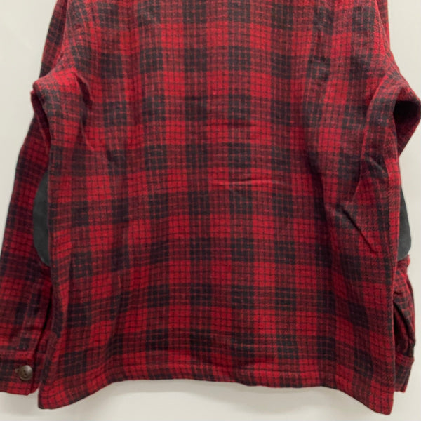 【曜日割引対象外】 リーバイス Levi's 30's~50's Wool Jacket チェック ジャケット レッド 42サイズ 201MT-3487 VB
