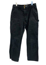 カーハート Carhartt ダブルニー ペインターパンツ ワークパンツ 黒 103334 BLK カーゴパンツ ブラック 34×32 101MB-722