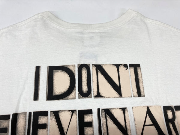 レディメイド READYMADE 21SS DUCHAMP T-SHIRT マルセル・デュッシャン Tシャツ 白 RE-CO-WH-00-00-141 Tシャツ プリント ホワイト Mサイズ 104MT-1675