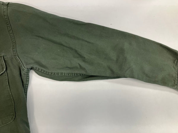 ミリタリー MILITARY 50's～60's 50~60年代 USMC P-58 アメリカ軍海兵隊 P58ユーティリティジャケット OG オリーブグリーン バックサテン VINTAGE ヴィンテージ - ジャケット カーキ 101MT-4744