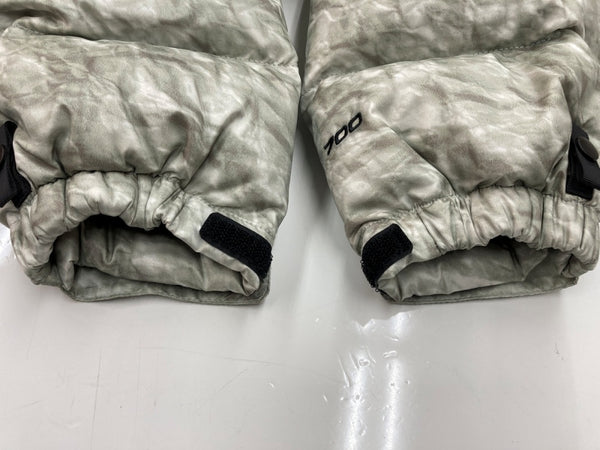 シュプリーム SUPREME × THE NORTH FACE ザノースフェイス Paper Print Nuptse Jacket ペーパー プリント ヌプシ 白 ND91806I ジャケット 総柄 ホワイト Mサイズ 104MT-2159