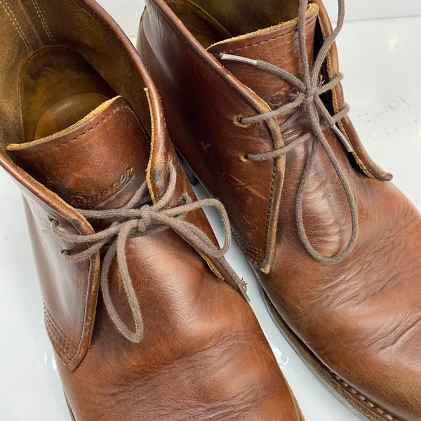 【曜日割引対象外】 ダナー Danner ANTIGO アンティゴ チャッカーブーツ マウンテンブーツ USA製 9 1/2 メンズ靴 ブーツ チャッカ ブラウン 27.5cmサイズ 201-shoes1457 VB