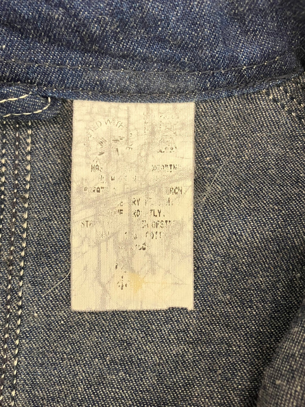 カーハート Carhartt 80's～90's 80～90年代 デニム ミシガンチョアコート Michigan Chore Coat カバーオール vintage ヴィンテージ - ジャケット ブルー 101MT-4138