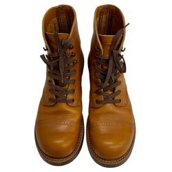 【曜日割引対象外】 レッドウィング RED WING アイアンレンジ マンソンブーツ USA製 8011 メンズ靴 ブーツ ワーク ブラウン 26cmサイズ 201-shoes1559 VB