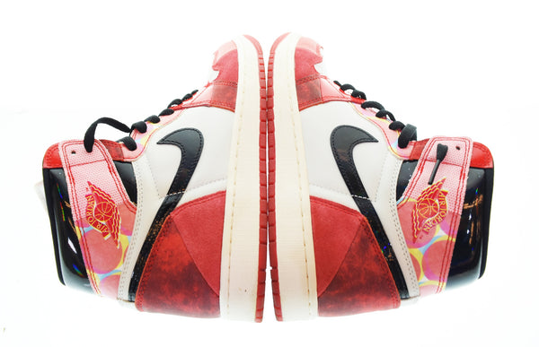 ナイキ NIKE AIR JORDAN 1 HIGH OG SPSPIDER-MANエアジョーダン 1 ハイ オリジナルスパイダーマン  DV1748-601  メンズ靴 スニーカー レッド 27cm 103S-1292