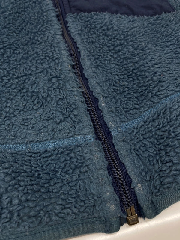 パタゴニア Patagonia 00s RETRO-X JACKET レトロ ジャケット ボア フリース ジップアップ アウトドア USA製 青 23055 ジャケット ロゴ ブルー Mサイズ 104MT-1735